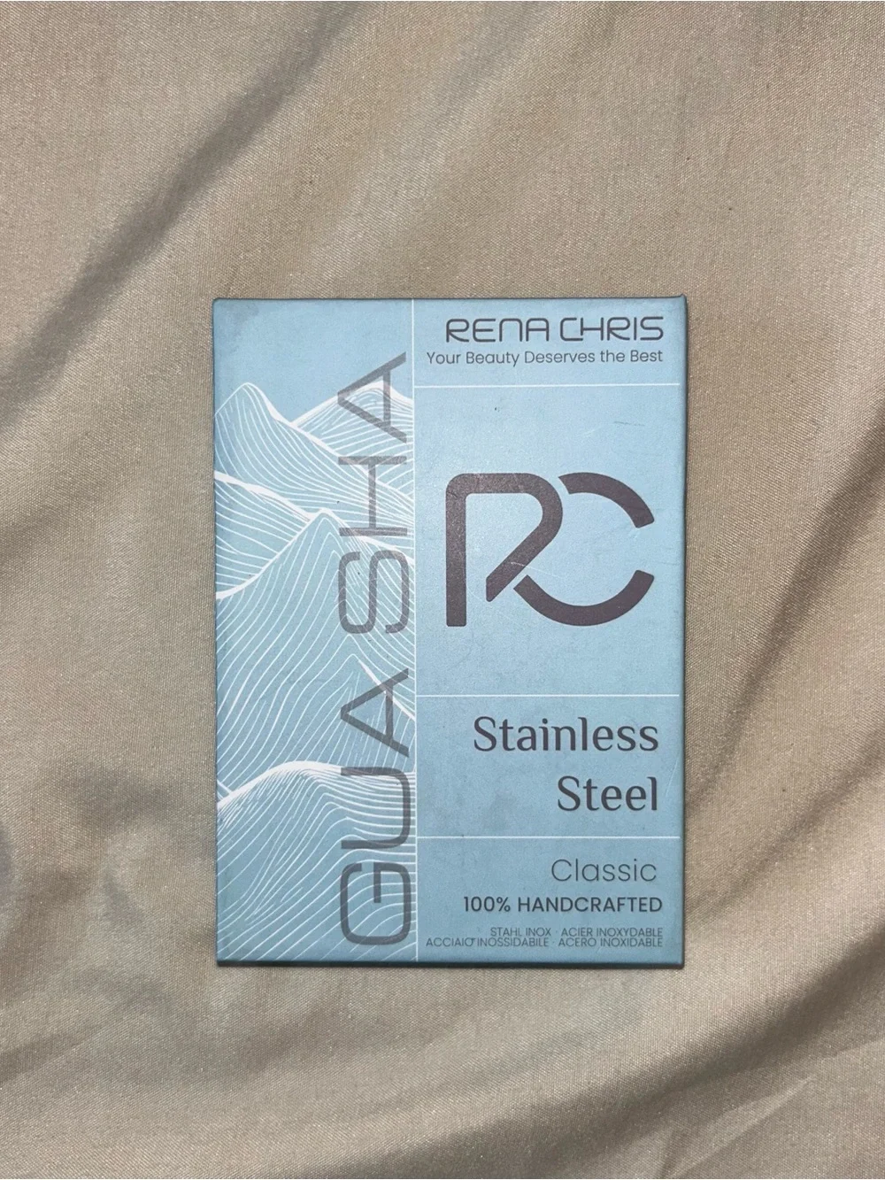 RENA CHRIS stainless steel gua sha